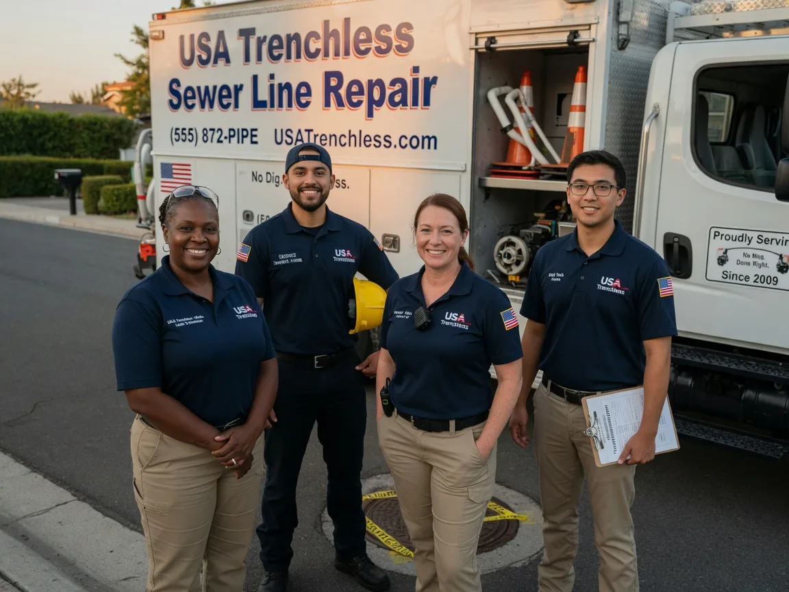 Sewer Line Repair company in Garwood, TX